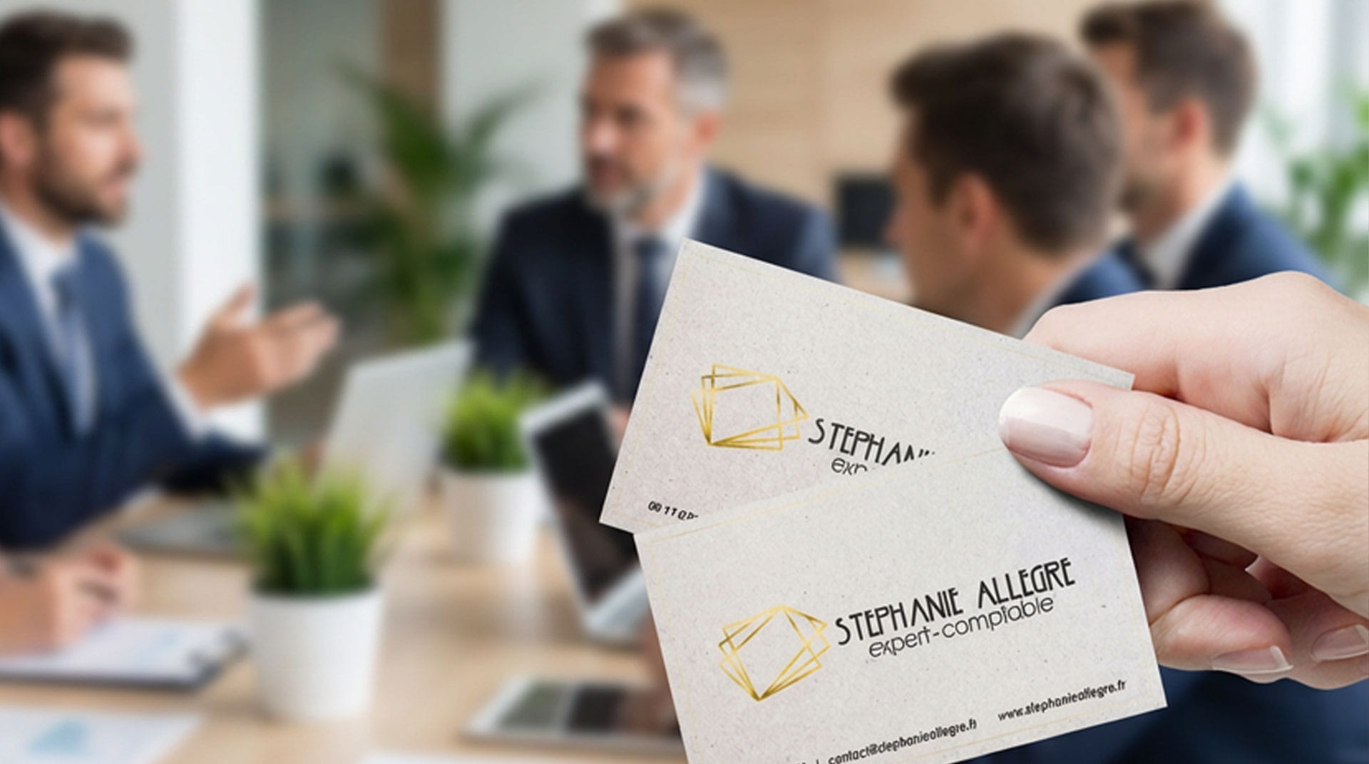  logo carte de visite stephanieallegre